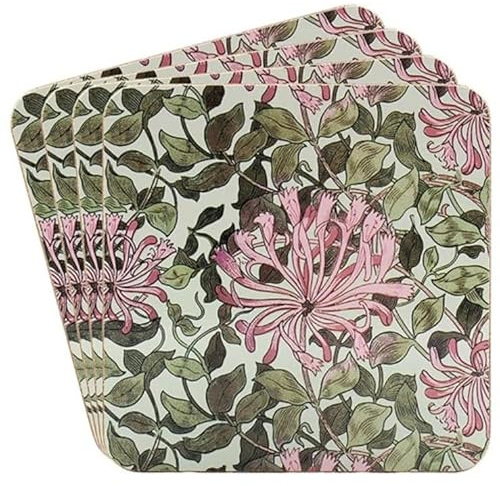 Lesser Pavey Juego de 4 Bajoplatos de Mesa Individuales con diseños británicos, para Todo Tipo de cocinas, Juego de 4 Unidades