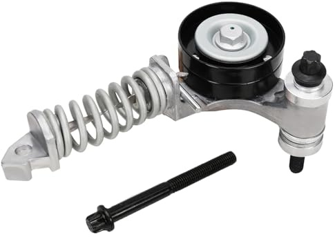 Wjelet 1 Stück Riemenspanner Spannrolle, Spannrolle Keilrippenriemen Spannrollensatz für Opel Astra G CC H J Corsa B C D E Insignia Meriva A Mokka X Zafira C Adam Tigra Agila Cascada 55565236