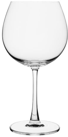 Olympia Serena Red Wine/Gin Glasses 650ml (6 Pack) - Drinkware, Kitchen, Bar, Liquor Glasses Set CZ002