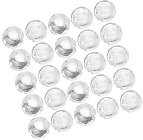 Hemobllo 40 Piezas Topes para Cadena de Cortinas Cierres Transparentes para Persianas con Cuentas Accesorios Resistentes y Ligeros para Estores para Salón Cocina y Baño