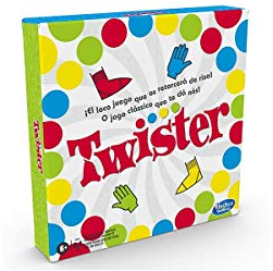 Hasbro Gaming Twister, Juegos de Habilidad, Fiestas con Amigos y Diversión en Familia, para Niños y Niñas de 6 años o más, Mejora la Motricidad y Coordinación