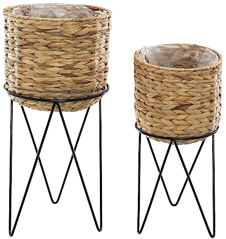 ATMOSPHERA CREATEUR D'INTERIEUR - Set di 2 vasi per giacinti d acqua hya