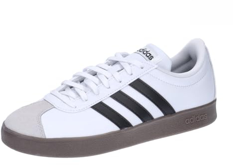 adidas VL Court Base Shoes, Zapatos Mujer, FTWR White/Core Black/Grey One, 41 1/3 EU
