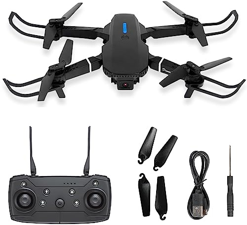Shienfir Drohne mit Kamera 4k, faltbare Mini-Kameradrohne mit Kamera 4k, Gestenfoto/Video, FPV Quadcopter Drohne für Kinder Erwachsene,15 Minuten Flugzeit, One Key Start,Headless Modus