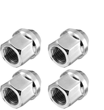JJRFVBGT Radnabenbolzen Kompatibel Mit Ford Für Kuga 2010 2011 2012 2013 2014 4 Stück Auto-Radschrauben Muttern Stehbolzen M12 X 1,5 Kegel 19 Mm Radnabenmuttern