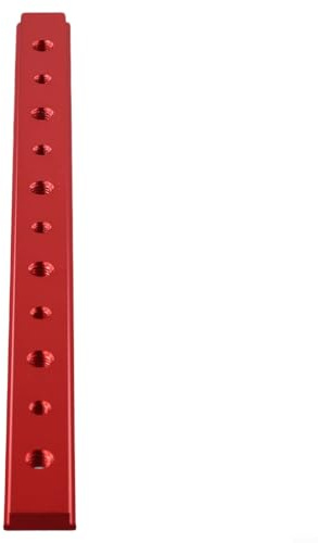 Fauhapyway - 2 barre di scorrimento in lega di alluminio con guida a T per sega da tavolo, per lavori di falegnameria, banco da lavoro fai-da-te, 100-450 mm (300 mm)