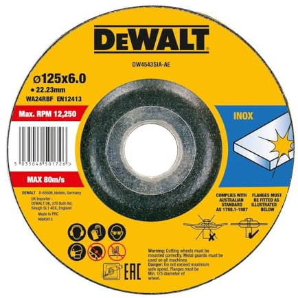 DEWALT DW4543SIA-AE Disque à ébarber