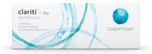 Clariti 1day multifocal Tageslinsen weich, 30 Stück/BC 8.6 mm/DIA 14.1 mm/ADD HIGH / -1 Dioptrien