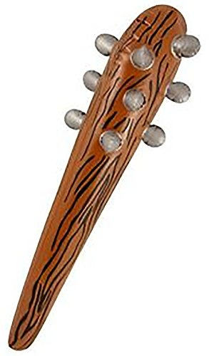 Henbrandt Inflatable Brown Spike Spiked Club Caveman Viking Jungle Fancy Dress Prop
