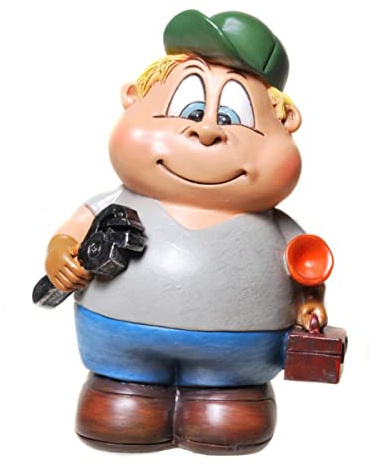 Udo Schmidt GmbH Spardose Klempner Sparschwein Gelddose Spardose Geschenk Sparbüchse