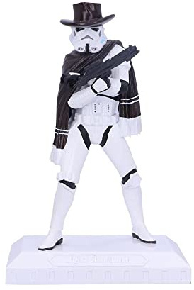 Nemesis Now Offiziell Lizenziertes Stormtrooper The Good, The Bad and The Trooper, Weiß, 18 cm