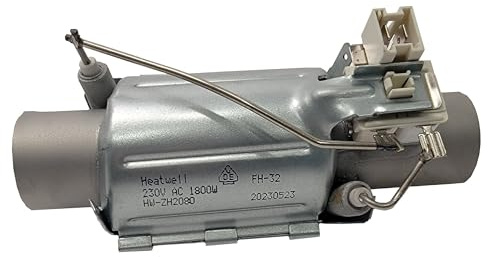 SOS Accessoire Résistance 1800W pour Lave-vaisselle 481290508537, 1888130300 ALTUS, ARDEM, ARISTON HOTPOINT, ARTHUR MARTIN ELECTROLUX, AYA, BAUKNECHT,