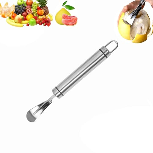 JJKTO Couteaux À Pamplemousse en Acier Inoxydable Et Écorceurs d'orange, Outils De Coupe De Pamplemousse D'agrumes, Couteaux Depour Le Citron, L'orange Et Le avec des Bords Dentés