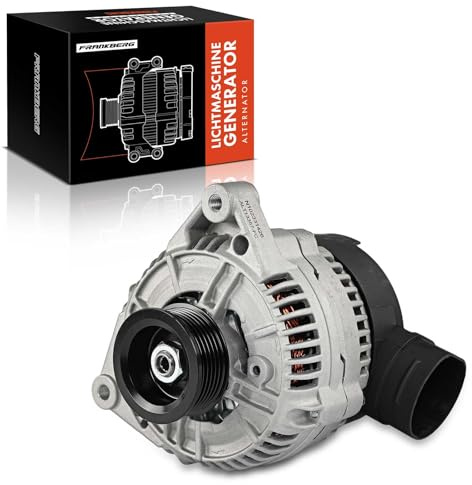 Frankberg Lichtmaschine Generator Kompatibel mit 80 8C B4 2.6L 2.8L 1991-1994 100 4A C4 2.3L-2.8L 1990-1994 A4 8D2 B5 2.4L-2.8L 1995-1998 A6 4A C4 2.3L-2.8L 1994-1997 Replace# 0120465008