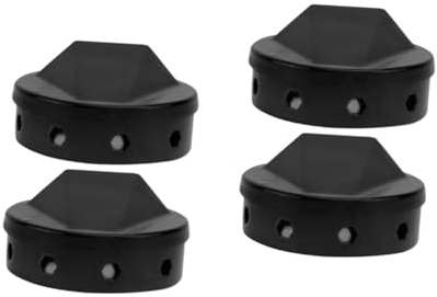 MERRYHAPY 4stücke Schwarze Emaillierte Räucherboxen Für Grill Und BBQ Für Holzspäne Holzpellets Und Vielseitige Räuchertrays Für Fleisch Und Gemüse
