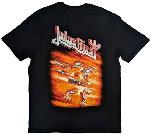 Rock Off officially licensed products Judas Priest Firepower T Shirt Size L