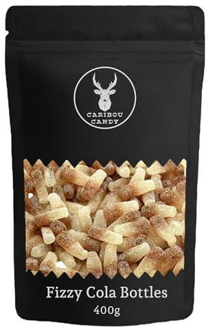 Fizzy Cola Bottles, Pick n Mix Favourite Sweets – 400g Sweet Bags – Fizzy, Sour, Classic Retro Candy Gift for Birthdays & Parties