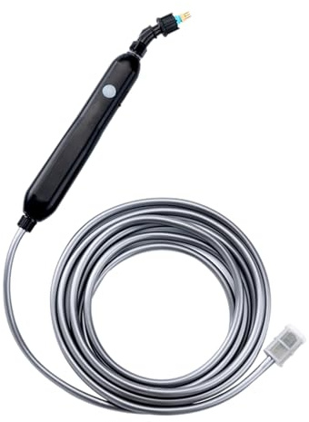 Lance Pulvérisateur à Batterie – Outil d'Arrosage de Jardin Rechargeable, Télescopique Portable, Arroseur Électrique | Lance d'Arrosage Manuelle pour Pelouse, Terrasse, Cour, Extérieu