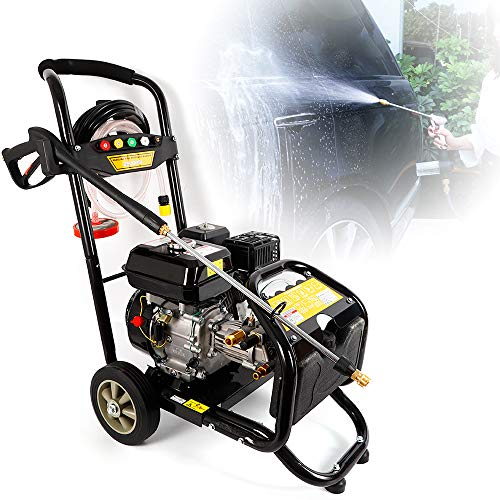 Limpiador de alta presión, motor de gasolina, vapor, 7,5 CV, 3600 RPM, motor OHV