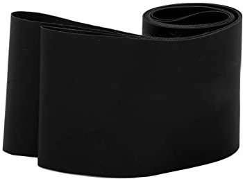 BORDSTRACT Bicycle Rim Strips, Stretchy 80mm x 26in PVC Bike Tire Liner Tape, Anti Puncture Inner Tube Cushion for Mountain Bike 26 Inch Tires(Black)