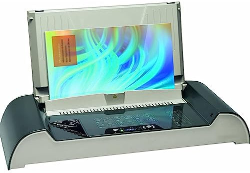 IUBGFTO A3 A4 Heißklebe-Buchbinder, Thermobindegerät, Bis Zu 300 Blatt Können Geheftet Werden, 4 Minuten Bis Zur Fertigstellung, Kabellose Desktop-Heißklebebindemaschine, Für Bürodokumente