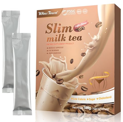Abnehmen Kaffee 10 x 10g, AbnehmKaffee, Skinny Coffee, Alternative zum Detox Tee, Idealer Diät Kaffee zum Abnehmen, Fördert Verdauung Entgiftung