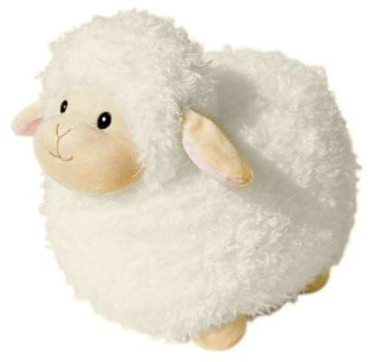 JORCEDI Schaf-Plüschtier,niedliches rundes Schaf Kuscheltier-Kissen für Kinder und Erwachsene,Ideal für for Umarmen Schlafzimmerdekoration & Geschenke (20cm)