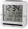 techno line Funkwecker WT 245, 4 Weckalarme, Datum, Wochentag, Temperatur, Silber WT245 8 cm x 8cm x 3cm