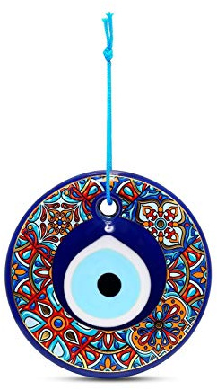 Ojo Turco en Dorado - Decoración de la Pared del hogar (Modelo 3)