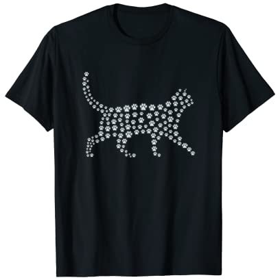 Pachas de gato en forma de gato – regalo divertido para amantes de gatos Camiseta