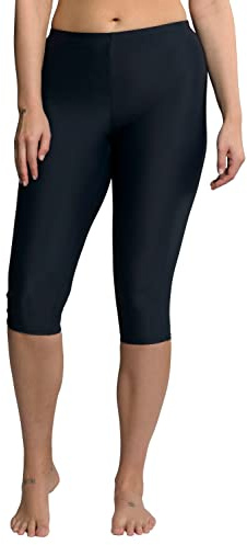 Ulla Popken Schwimmcapri Bañador para Hombre Mujer