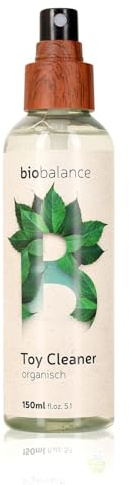 BIO BALANCE Toy Cleaner Spray organisch alkoholfrei Toycleaner hygienische Reinigung für alkoholempfindliche Oberflächen wie Silikon, Latex oder Gummi 150ml