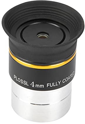 Tbest Okular 4 mm Teleskop, Lt 114Az 4 mm Objektive, Okular Plo, andere ES für Teleskop 1,25 Zoll beschichtet HD Plo 4 mm Teleskop Okular e für Teleskop