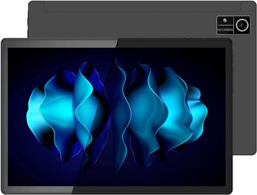 AODOEU Tablet 10 Pulgadas Android, 4 GB RAM 64 GB ROM / 128 GB, Certificado GMS, Tablet Baratas y Buenas, 8000 mAh, WiFi, 8 MP + 5 MP Dual Cámara, Bluetooth, Type-C Tablet Plata (Gris)