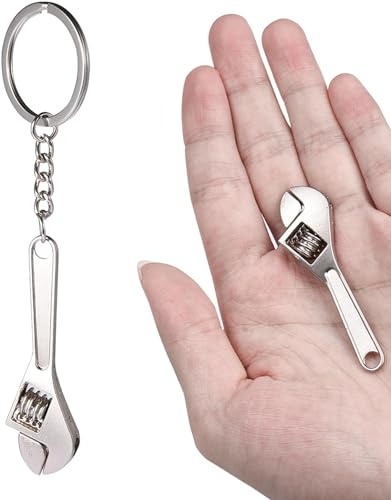 SquarezhenBo Mini chiave inglese regolabile da 10 cm, chiave multifunzione, piccola chiave inglese per riparazione industriale e riparazione auto (100 mm)
