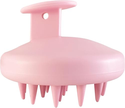 Silikon Kopfhaut Massagebürste Shampoo Bürste, Weichem Silikon Shampoo Haarbürste für Peeling und Kopfmassage, Stimulieren das Haarwachstum