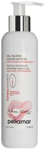 PELLAMAR Gel Igiene Intima con Aloe Vera - Detergente intimo contro Secchezza, Prurito, Bruciore e Irritazione della Mucosa - Idrata, Protegge, Apporta Freschezza Idratazione, Azione Delicata - 200 ml