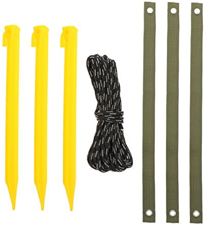 Happyyami Pflanzenstützanker Mit Robustem Kunststoffpflock Und Baumwollband Für Garten Und Rasen Wetterfeste Halterung Für Junge Bäume Strapazierfähiges Baumstabilisierungs-kit