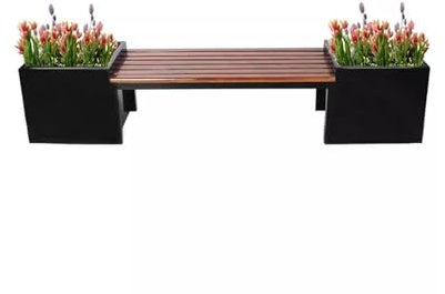 LIBANGRONG-888 Planter Box ﻿ Outdoor Flower Box Municipal Flower Bed Sales Department Outdoor Commercial Square Flower Trough Urban Raised Garden Bed