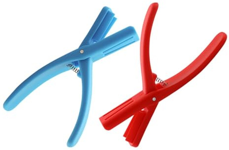Lurrose Strumento Pratica Gamberi per Crostacei Pezzi Sgusciare e 2 Plastica Superficie Liscia e Manico Ergonomico Facile in Cucina