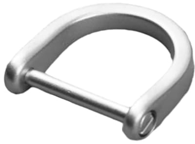 RWAJZAX D Anelli Con Vite Di Chiusura A U Fibbia A Forma Di A Vite Grillo Semicerchio Per Artigianato In Pelle Metallo Fibbia A Ferro Di Cavallo
