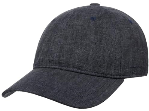 Stetson Sydell Leinen Baseballcap Damen Herren Basecap gefüttert UV-Schutz 40 Frühling Sommer