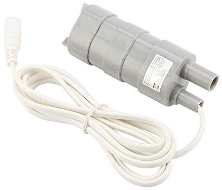 Pompe Immergée 12V, Pompe submersible Pompe A Eau Camping Car Mini Pompe A Eau petite pompe à eau DC 12V 600L pour rainureuse Machine de découpe Perceuse à eau