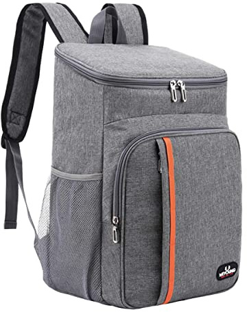 AUXDIQ Mochila Nevera Térmica Mochila de Almuerzo Impermeable Portatil Bolsa Refrigeradora para Playa Picnics Camping 18L