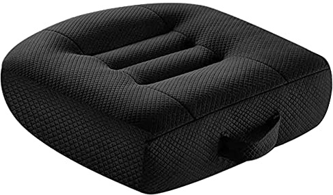 WYJHNLBEDC Sitzerhöhung Auto, Stuhlkissen 40x40, Dicke Sitzauflage Auto | Auf 12cm Verdickt, Ergonomisch, Komfortabel, Formstabil, Auch für Esstisch Stühle/Bürostuhl/Rollstuhl/Gartenstühle/Sofa