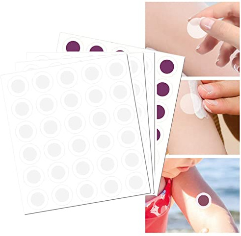 Adesivo per protezione solare UV,Adesivo UV Sunny Patch da 120 pezzi - Patch autoadesiva trasparente Sunny Detection Promemoria protezione solare Safe For Cheek Idezek