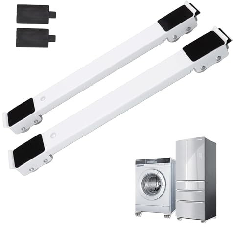 Base per Lavatrici, Base per Elettrodomestici, Montacarichi con Ruote, Trasporto Oggetti fino a 300 Kg, Elevazione Mobili, Ruote per Trasporto in Casa, Traslochi.