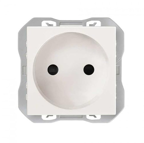 SIMON 270 | Base de enchufe bipolar blanco 20000431-090