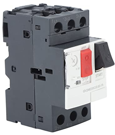 Disjoncteur de Moteur, Disjoncteur à Boîtier moulé AC 690 V, Protection contre les Surcharges et les Courts-circuits monté sur Rail DIN, Disjoncteurs Miniatures (GV2-ME05C