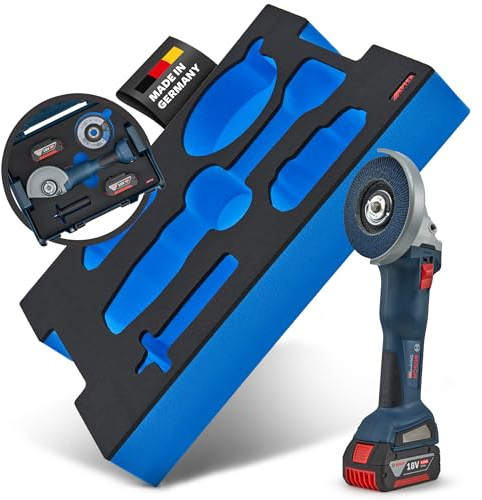 APTEX Schaumeinlage passend für Bosch Akku-Winkelschleifer GWS 18V-10 für L-Boxx 136